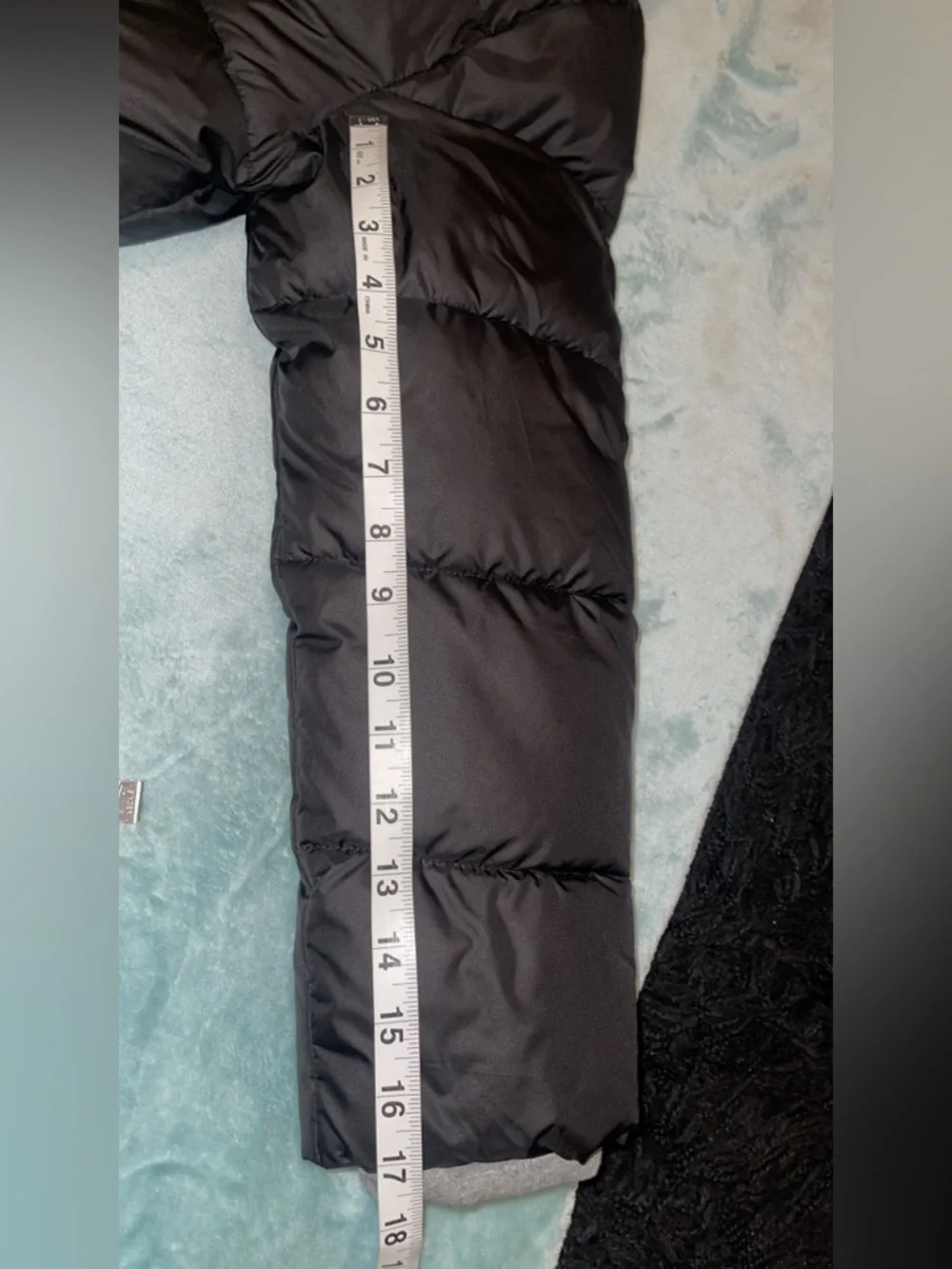 Michael Kors Boys Hooded Puffer Jacket Size 14–16 Black Winter Quilted Coat